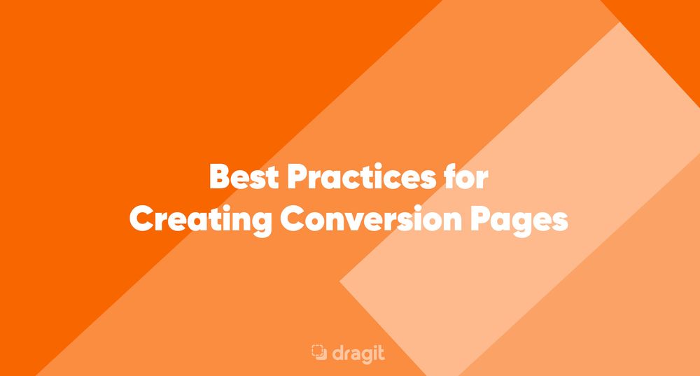 Article | Best Practices for Creating Conversion Pages