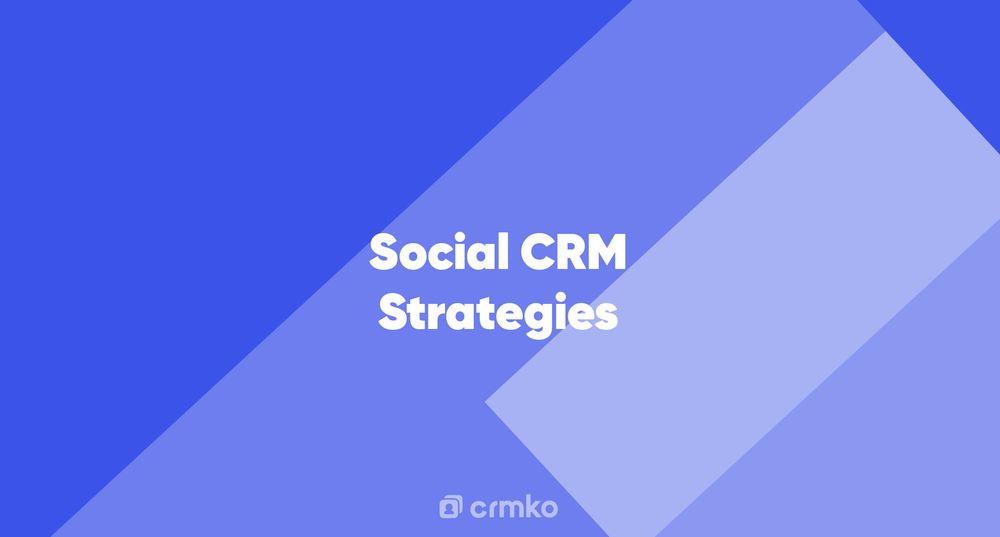 Article | Social CRM Strategies